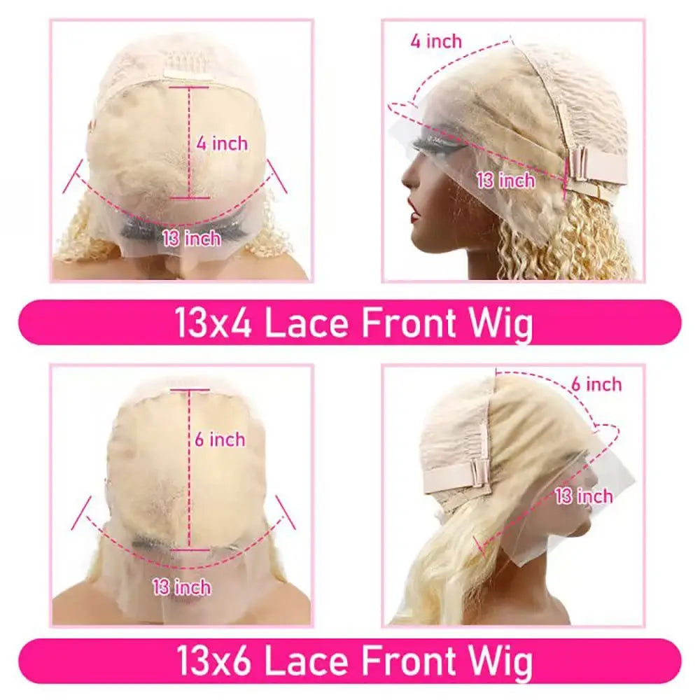 Honey Blonde Lace Frontal Wig