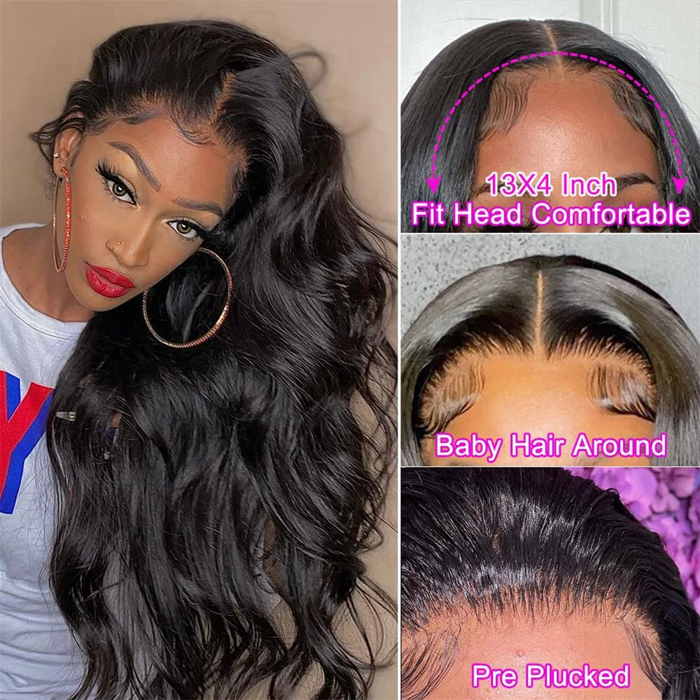 13x4 Transparent Lace Front Wigs