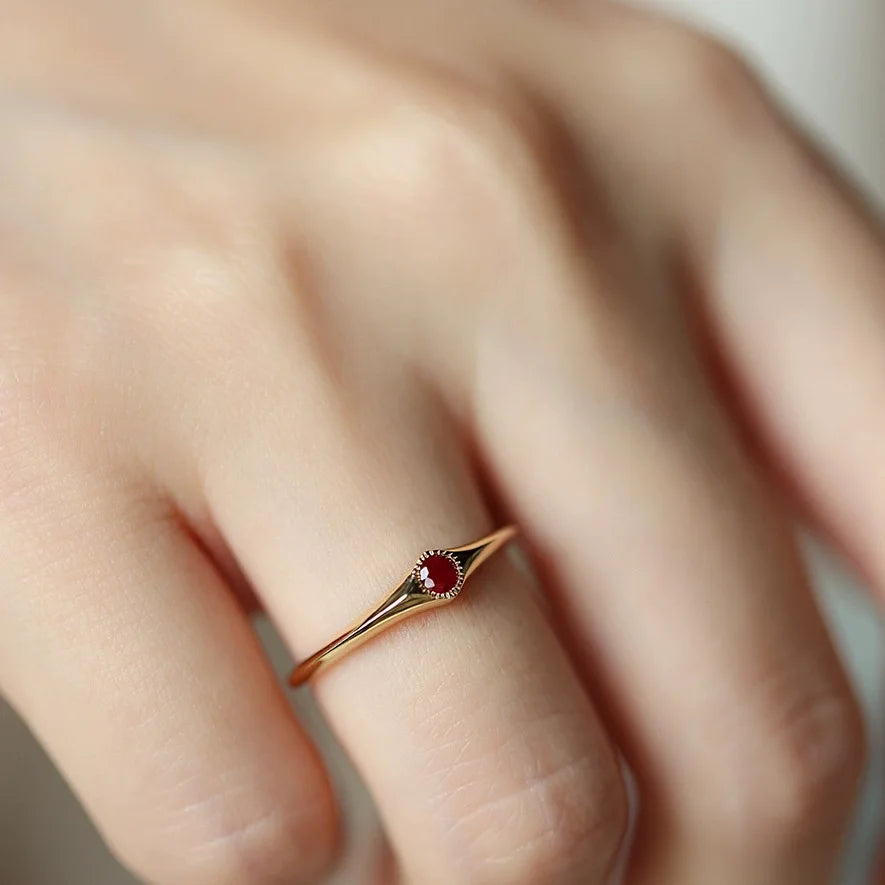Classic Art Ruby rings