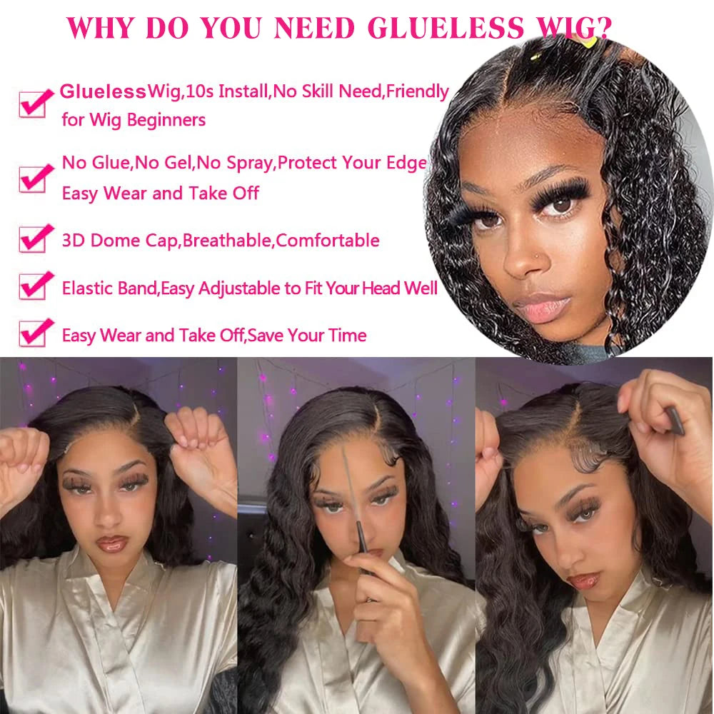 Deep Wave Lace Front Wigs