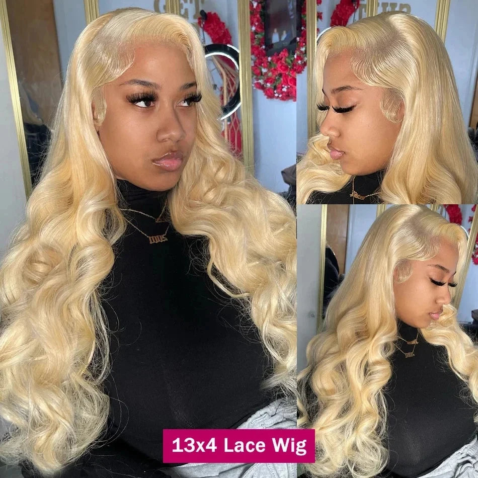 613 Human Hair Wig