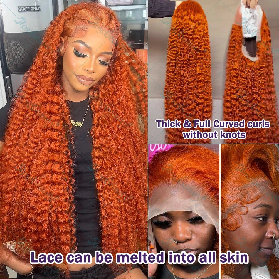 Curly Lace Frontal Wig