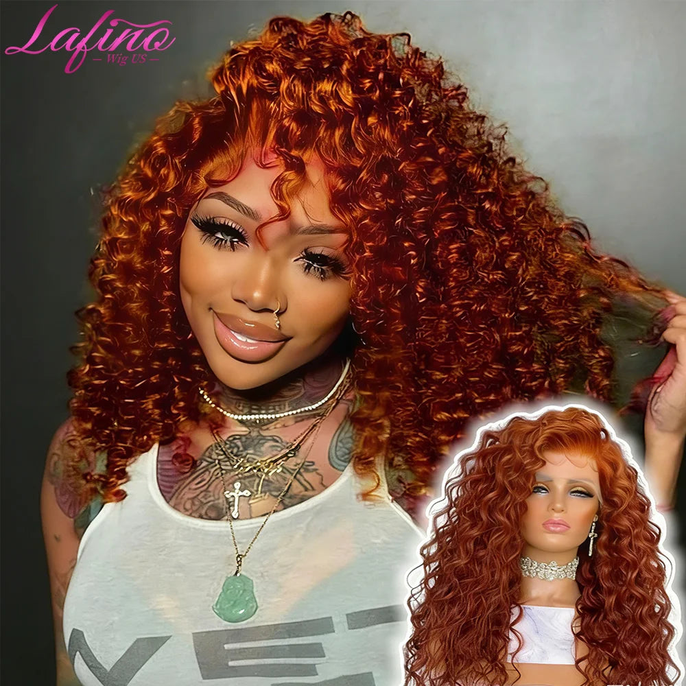 Ginger Orange Lace Front Wig