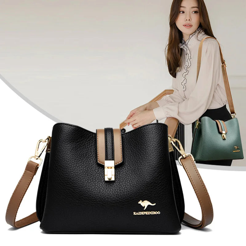 Casual Leather Cowhide