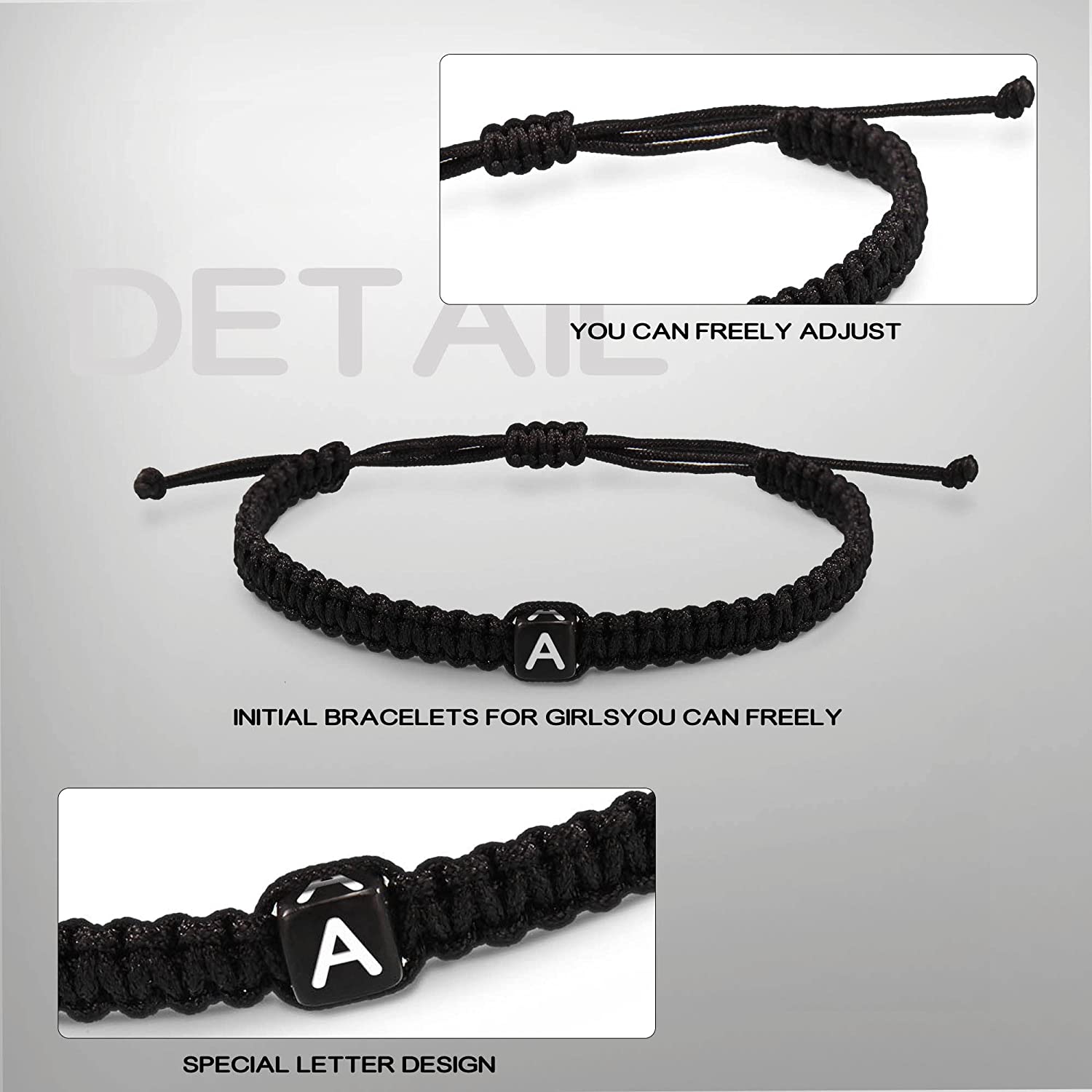 26 Letter Initial Bracelets