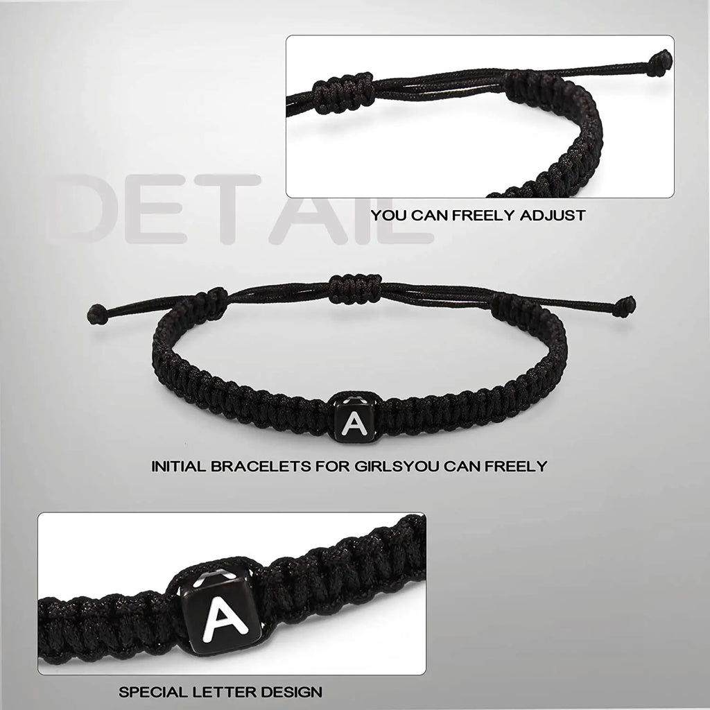 26 Letter Initial Bracelets