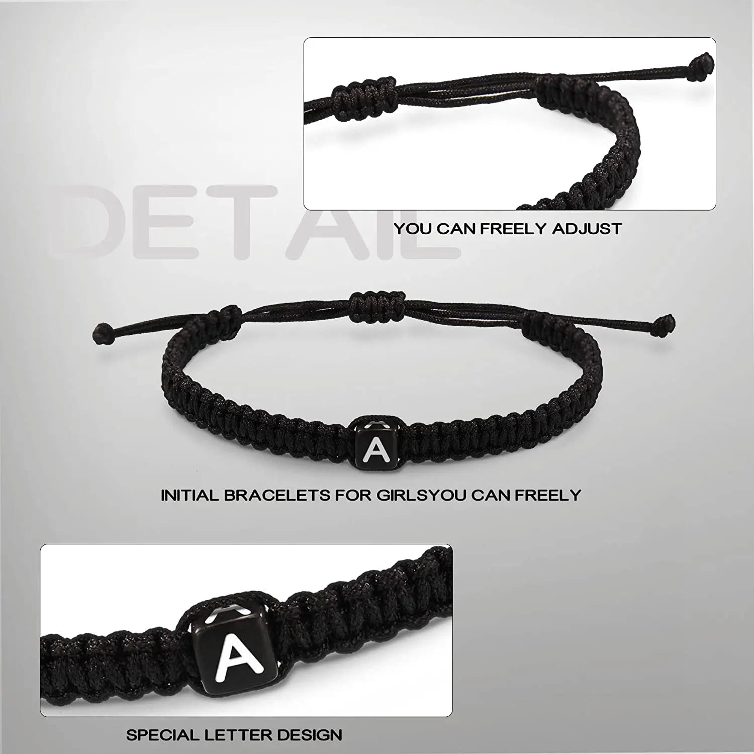 26 Letter Initial Bracelets