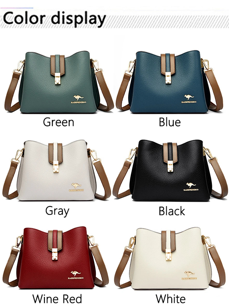 Casual Leather Cowhide