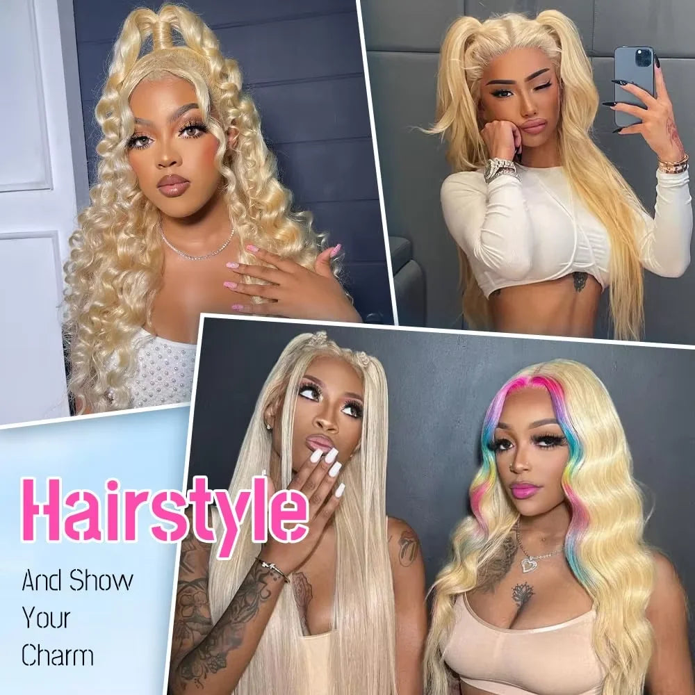 Honey Blonde Lace Frontal Wig