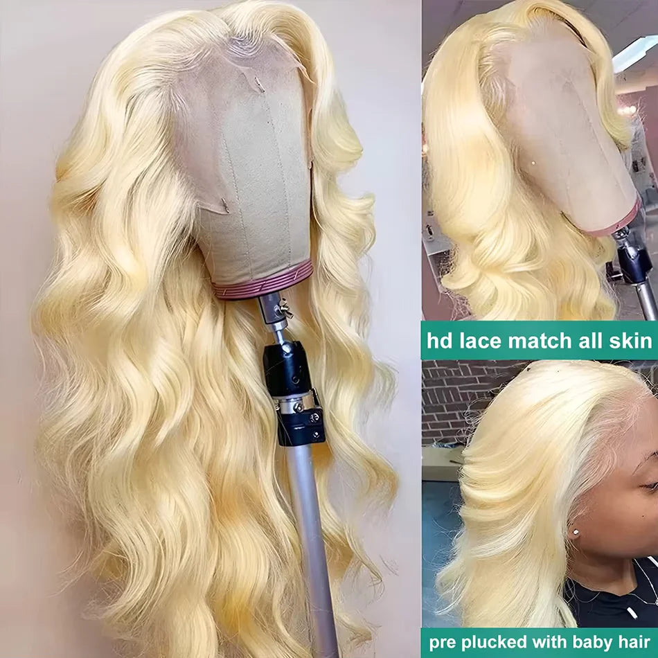 613 Human Hair Wig