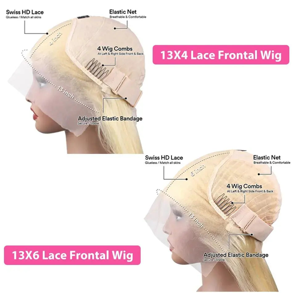 613 Honey Blonde Body Wave Wig