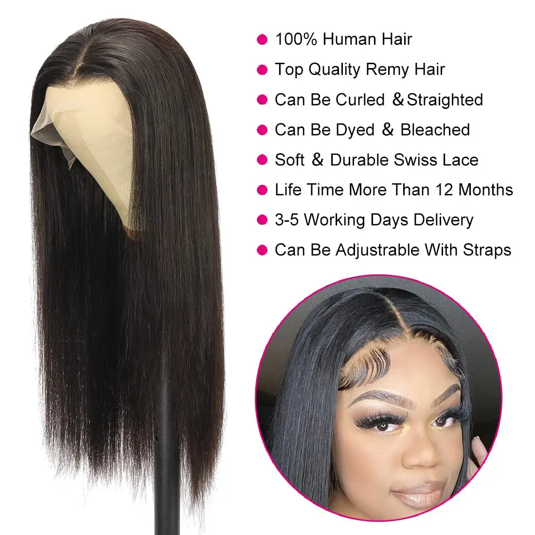 Frontal Human Hair Wigs