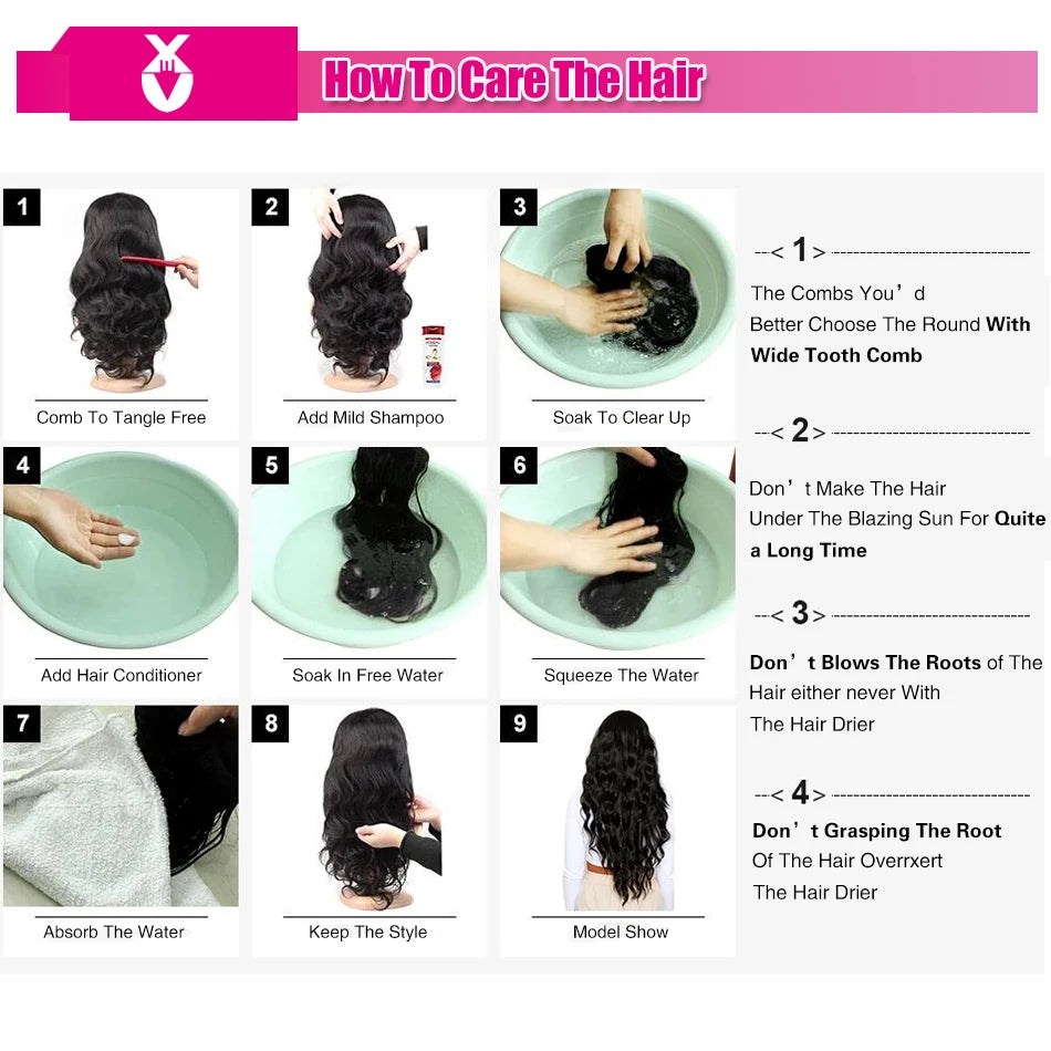 XVE 100% Virgin Human Hair