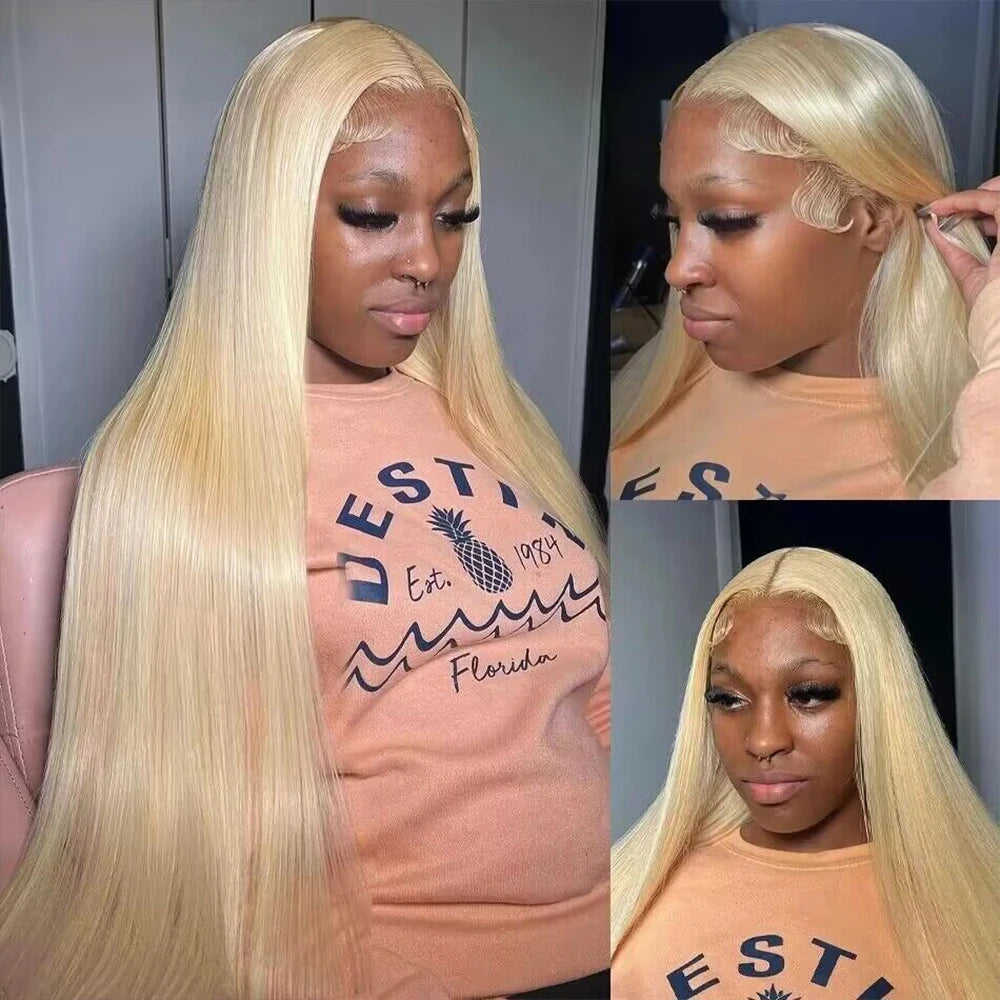 Honey Blonde Lace Front Hair