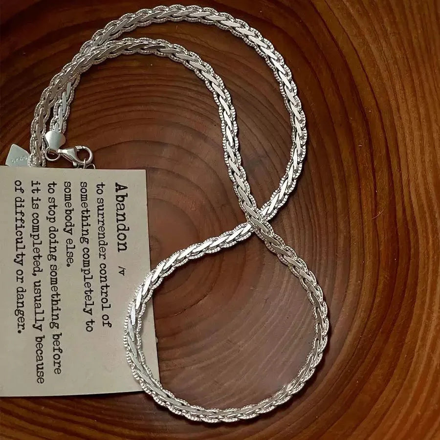 S925 Sterling Silver Necklace