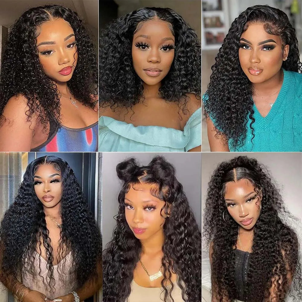 100% Deep Wave Frontal Wig