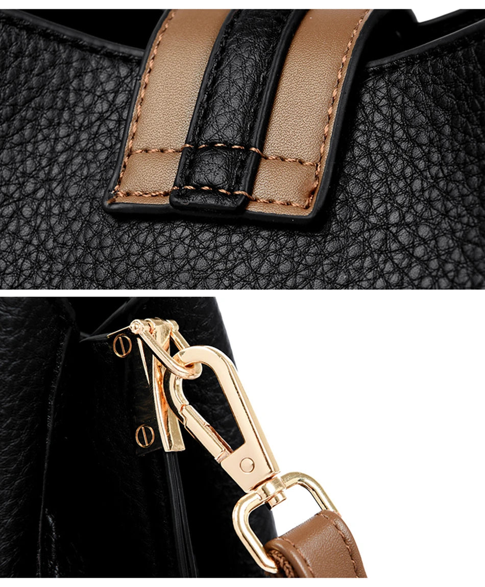 Casual Leather Cowhide