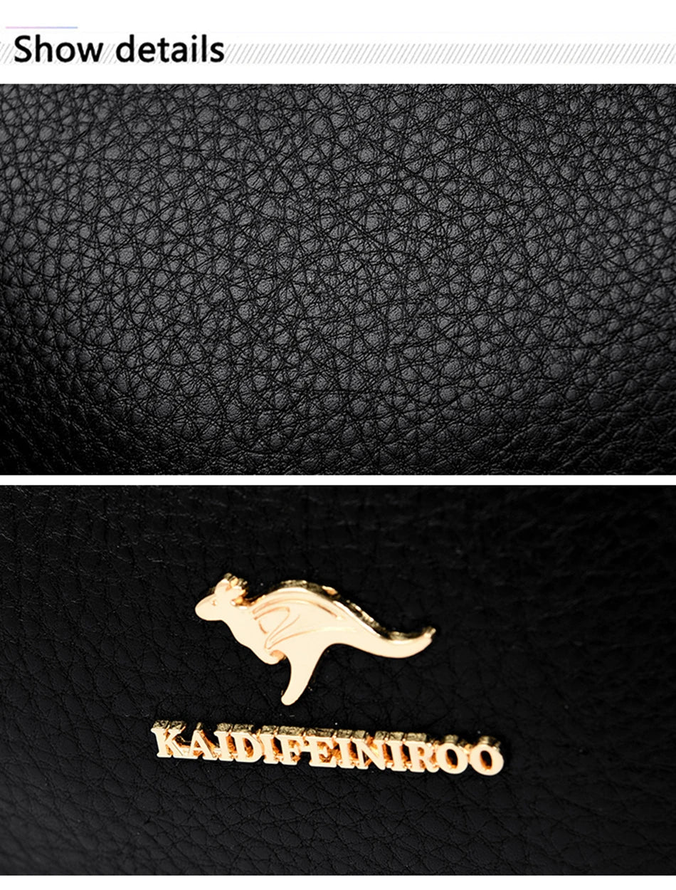 Casual Leather Cowhide