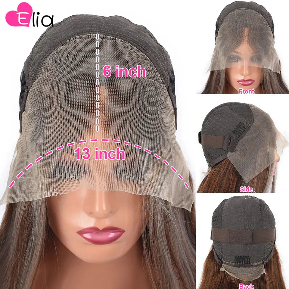 Ombre Ash Blonde Wig