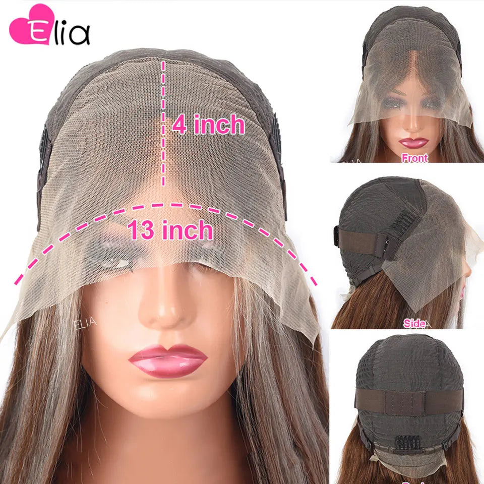 Ombre Ash Blonde Wig