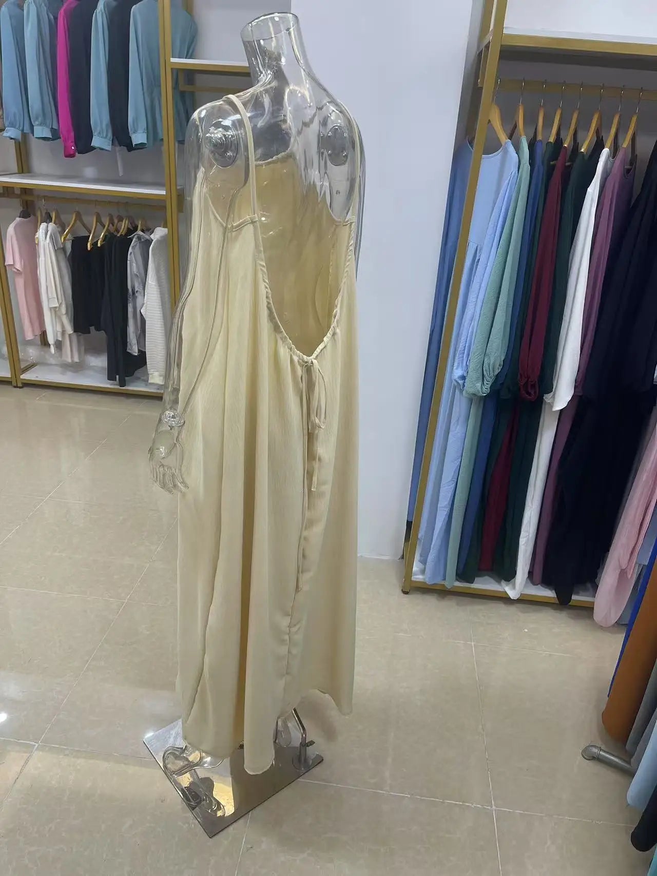Strapless Backless
