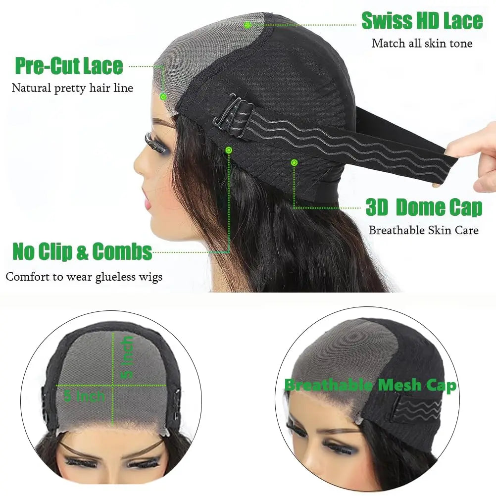 Deep Wave Lace Front Wigs