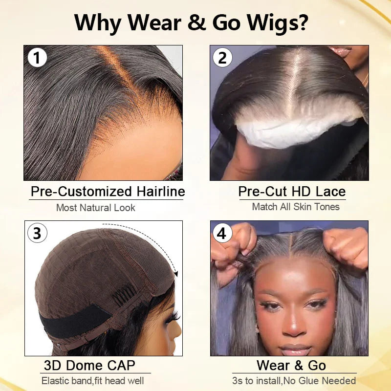 Glueless Human Hair Wig
