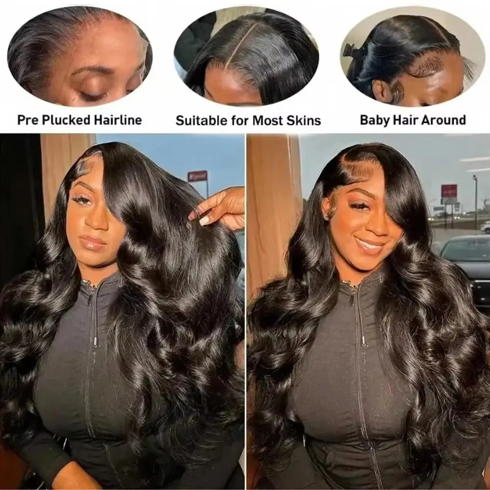 Frontal Wigs Pre Plucked Lace