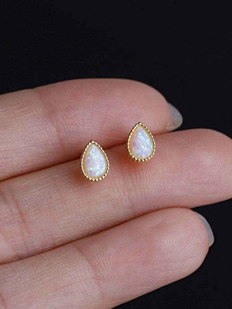 Silver Plated 14K Gold Earrings