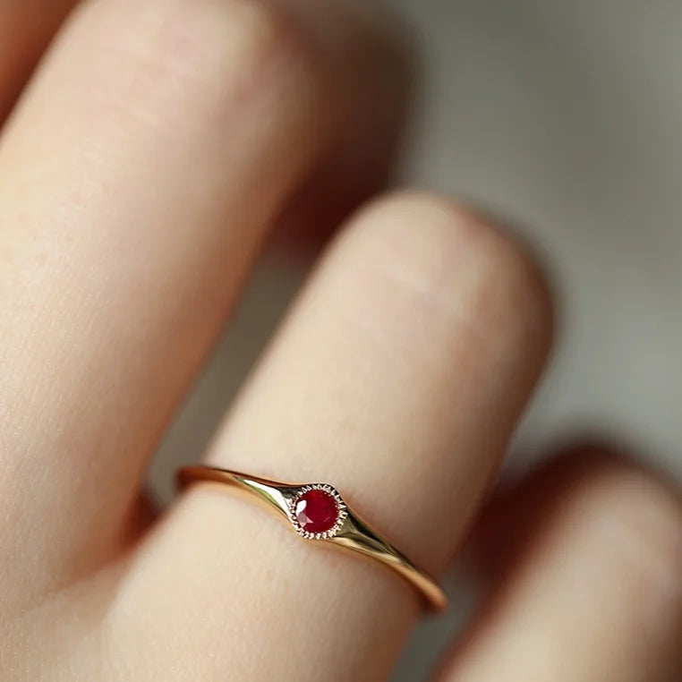 Classic Art Ruby rings