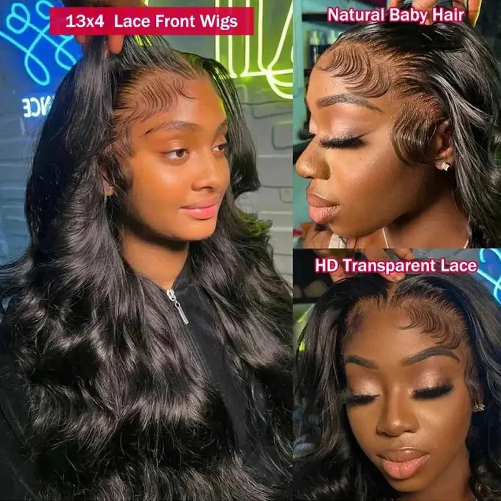 Frontal Wigs Pre Plucked Lace