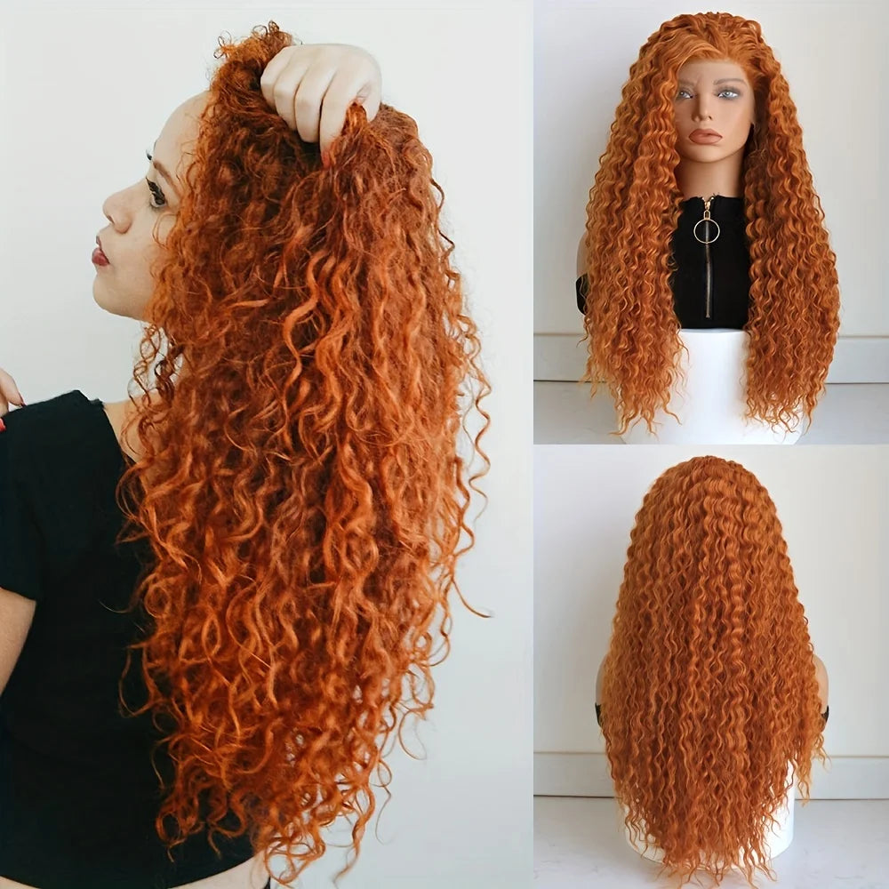Ginger Orange Lace Front Wig