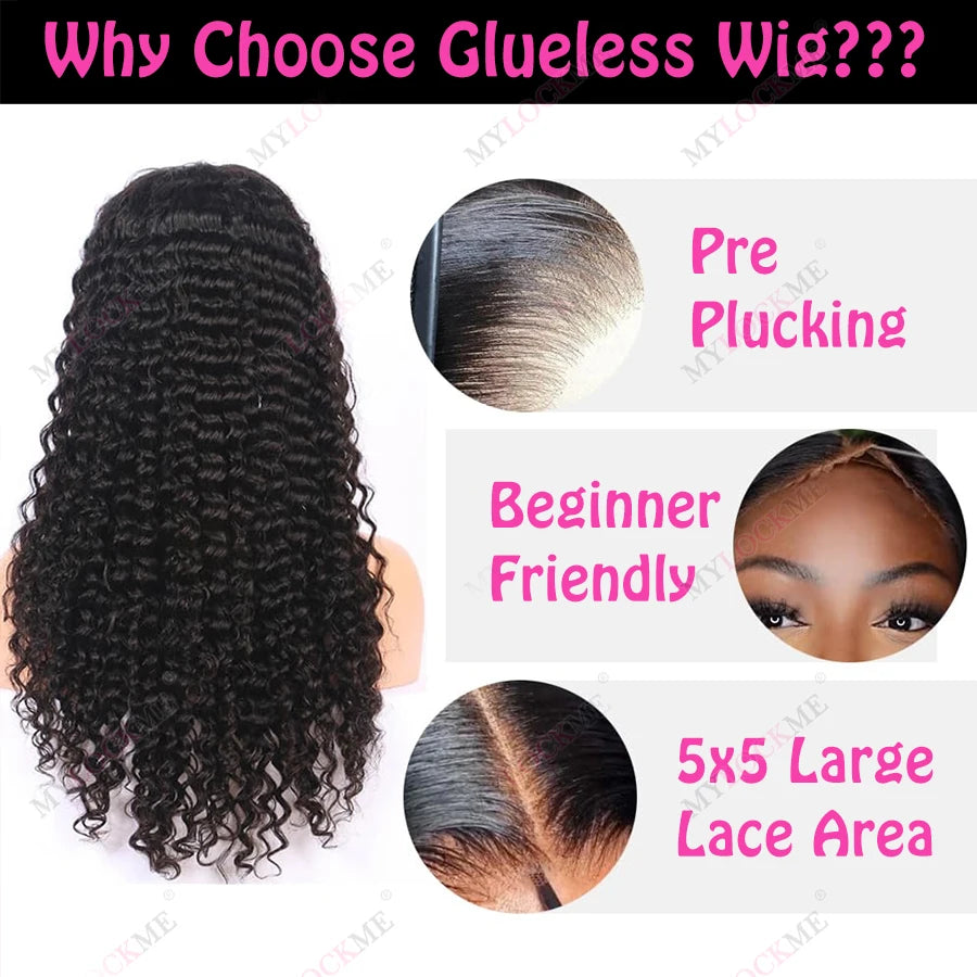 Deep Wave Lace Front Wigs