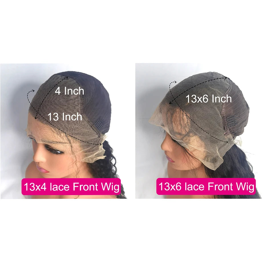 Frontal Wigs Pre Plucked Lace