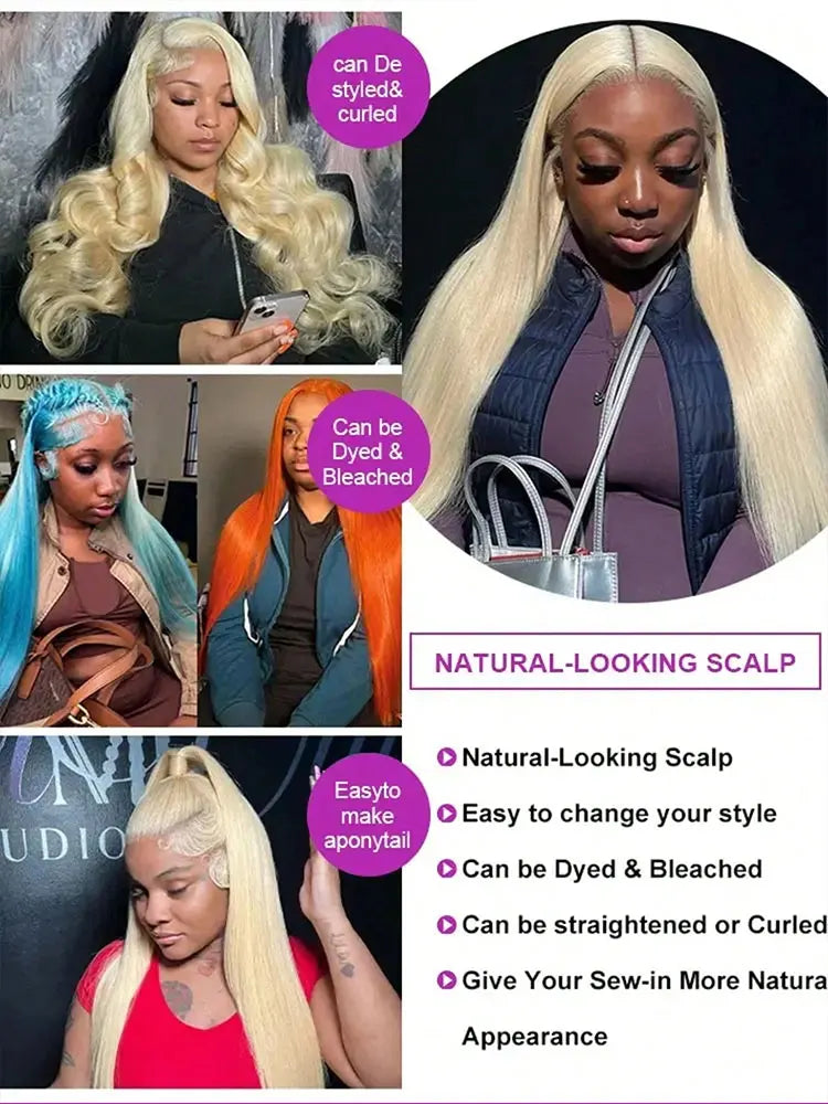 Blonde Wig Straight