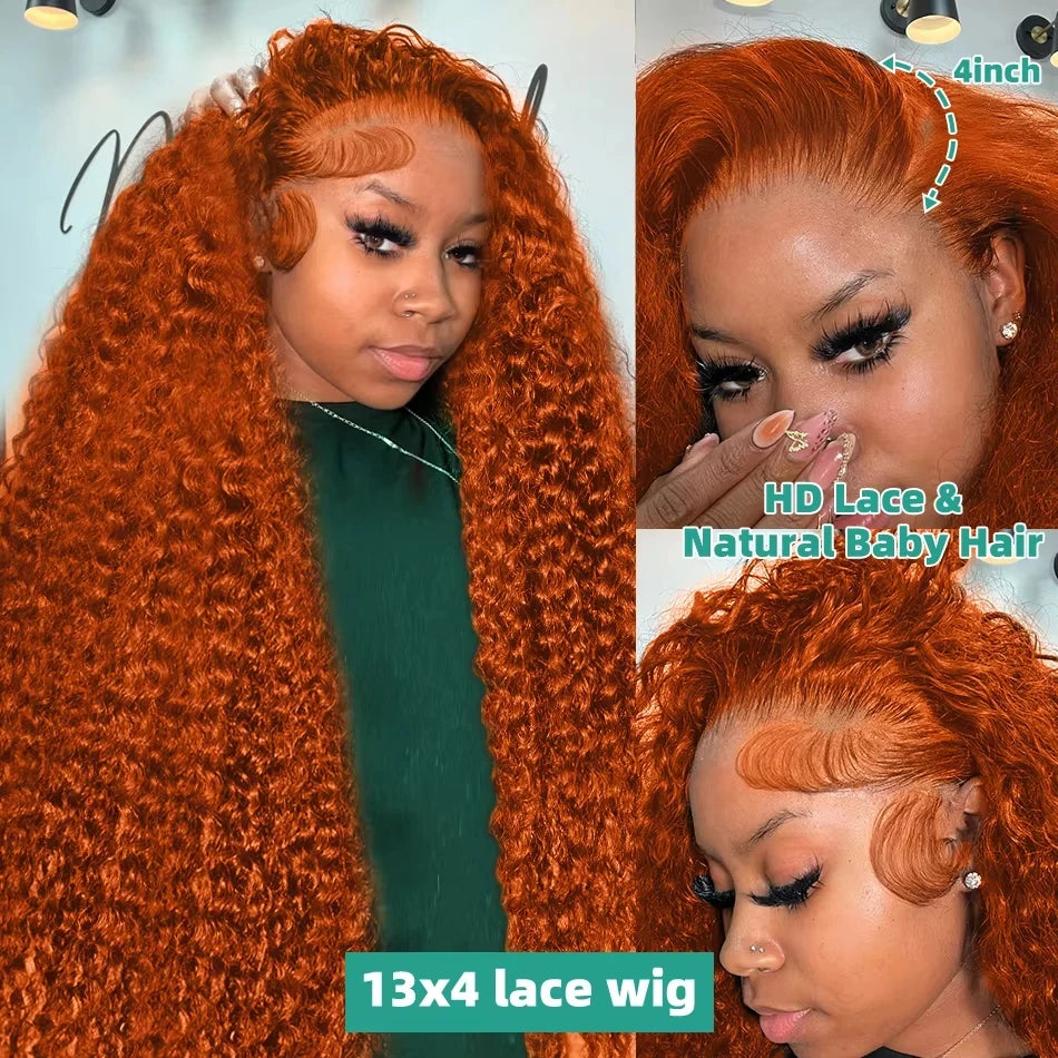 Curly Lace Frontal Wig