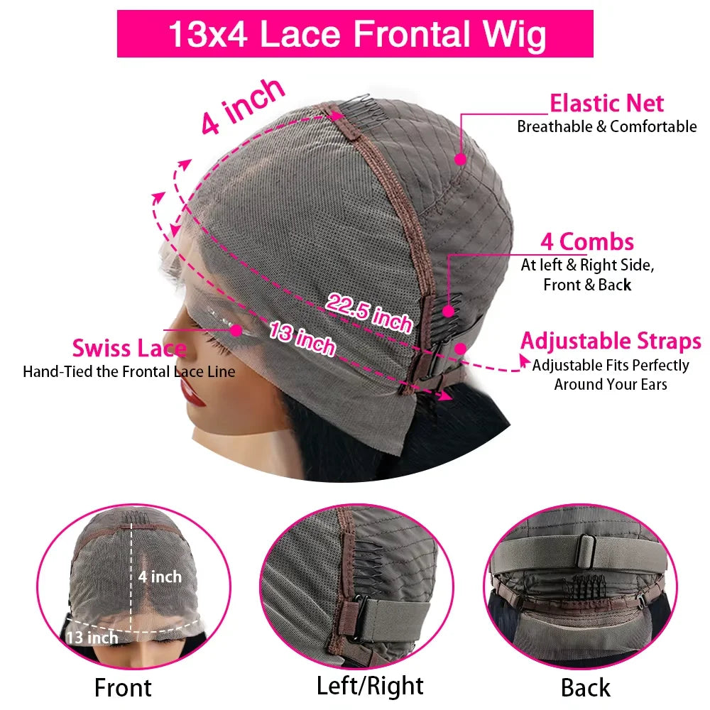 Honey Blonde Lace Frontal Wig