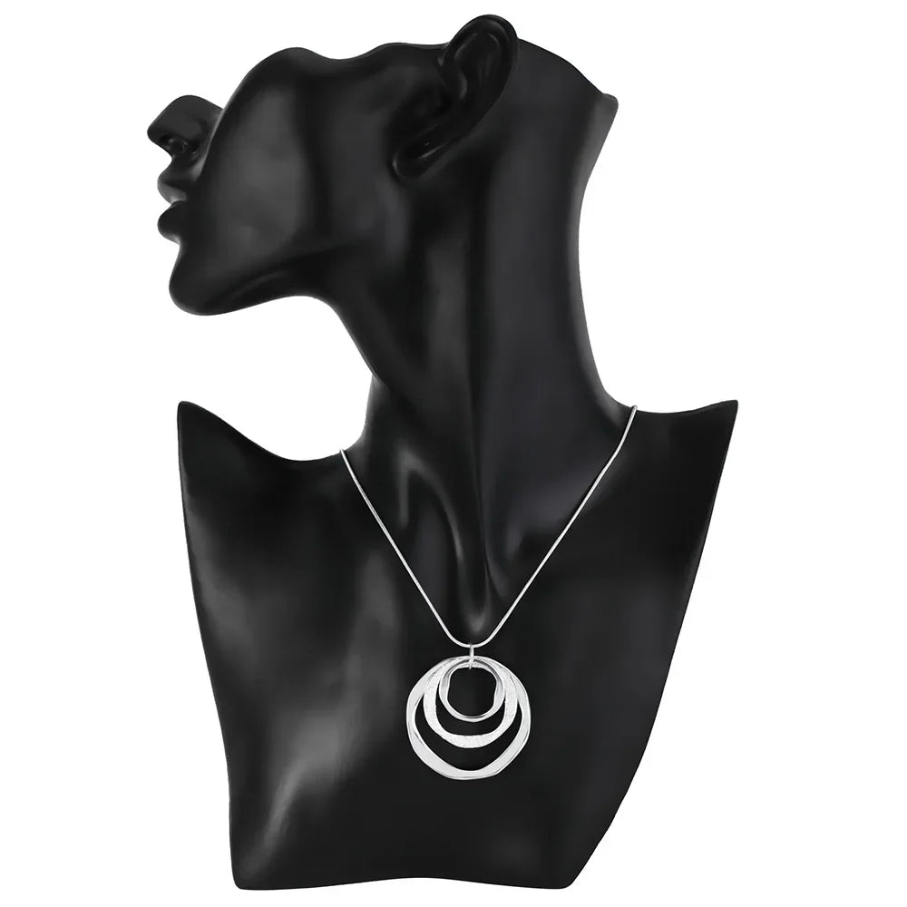 Bohemia circle pendants