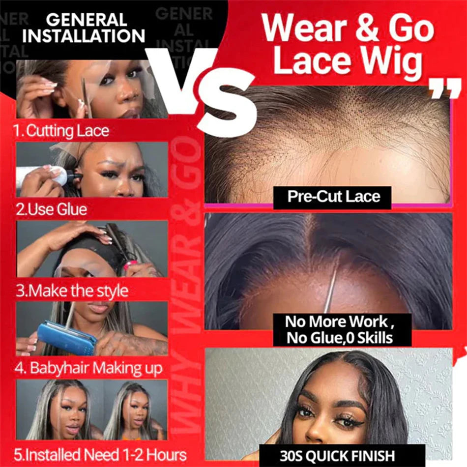 Glueless Human Hair Wig