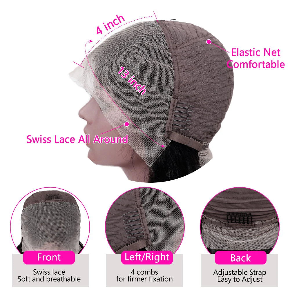 Frontal Human Hair Wigs