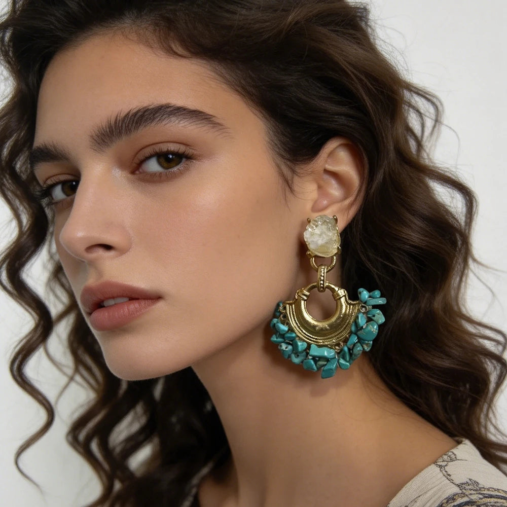 Handmade Beaded Earring