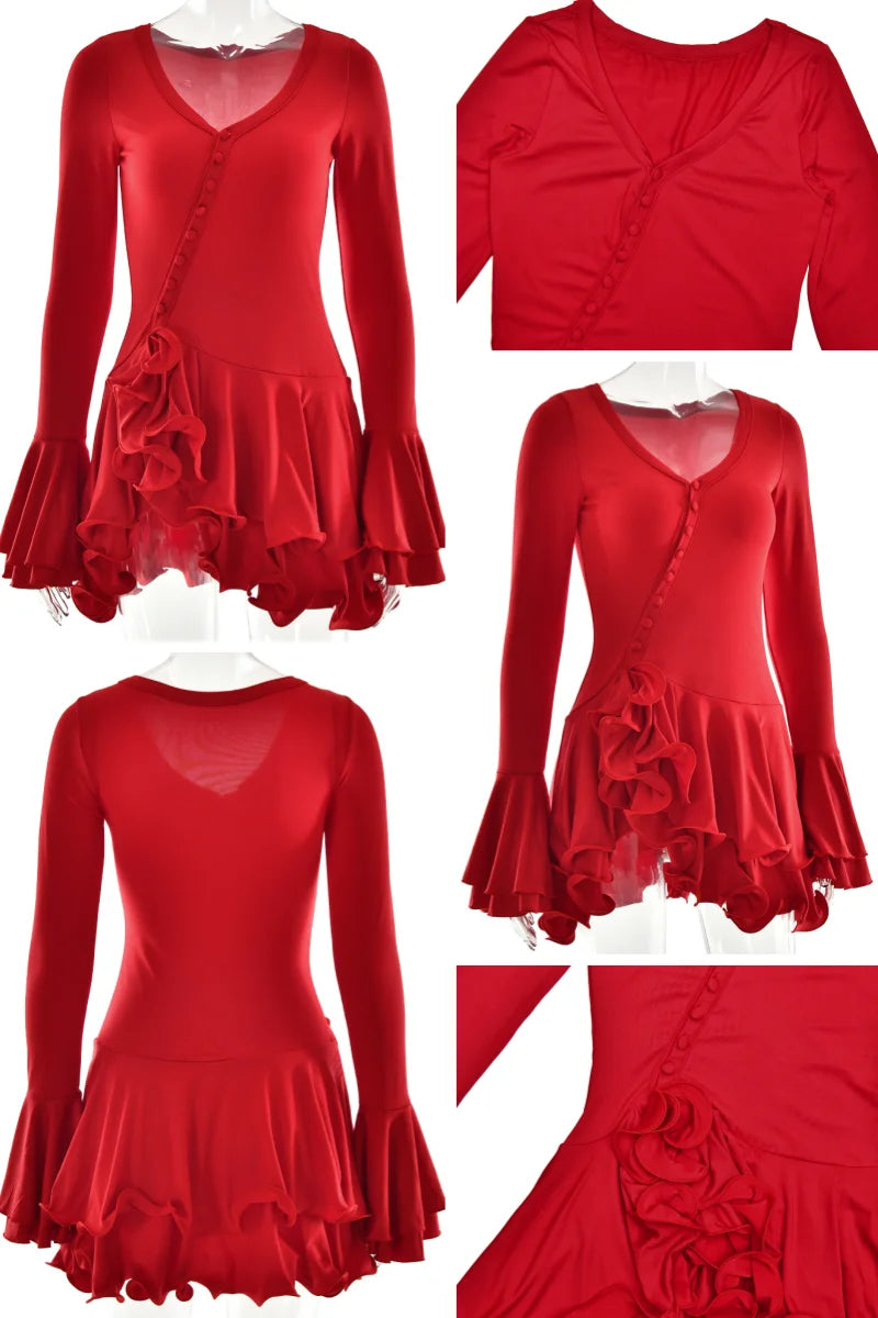 Women's A-Line Mini Dress