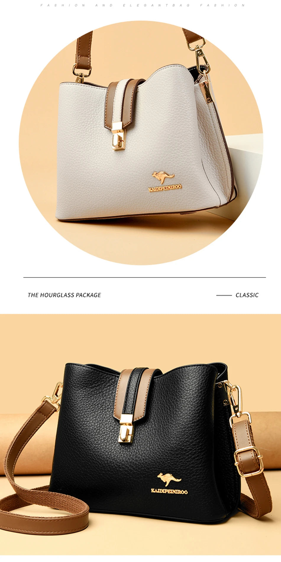 Casual Leather Cowhide