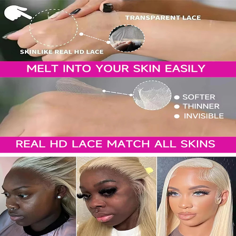 Honey Blonde Lace Frontal Wig