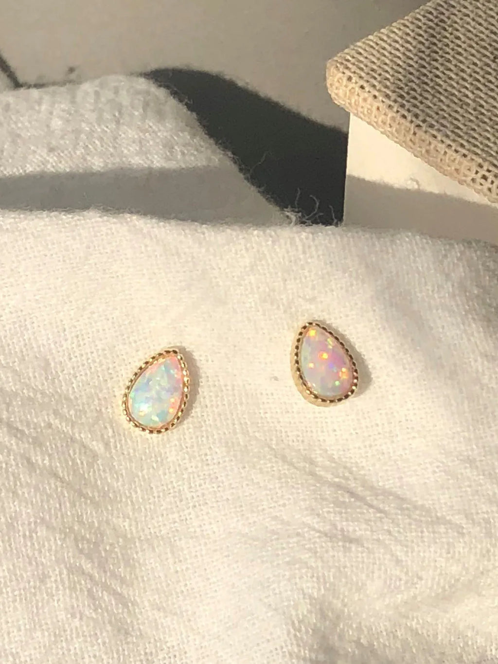 Silver Plated 14K Gold Earrings