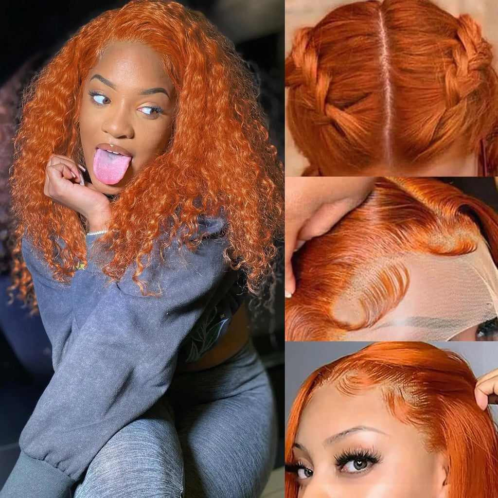Ginger Orange Lace Front Wig