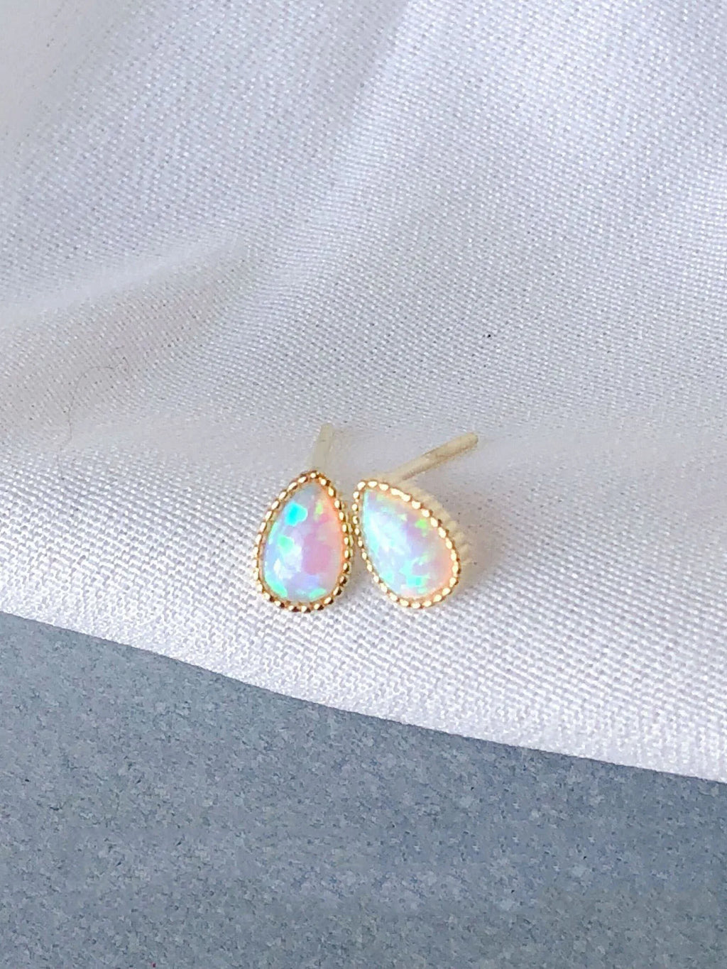 Silver Plated 14K Gold Earrings