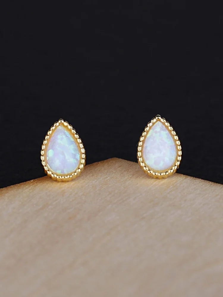 Silver Plated 14K Gold Earrings