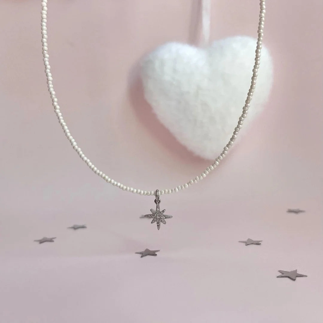 Minimalist Pearl Necklace