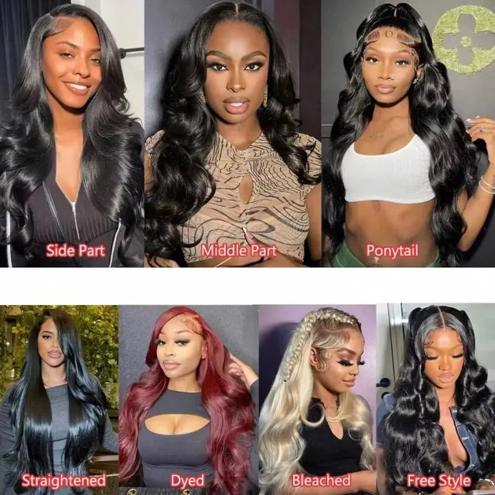 Frontal Wigs Pre Plucked Lace